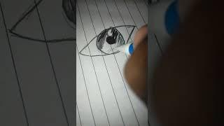 drawing ️of ️eye ️#viral #vk arts boy