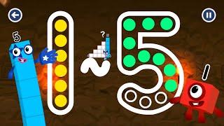 Numberblocks 1 to 5 Magic Run - introducing Numberblocks 1 to 5 Character | Number Counting Go