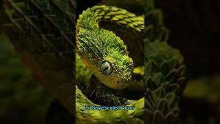 Top 10 most Dangerous snake in the world #shorts  #snake #mrfacts