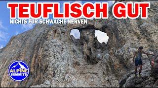 Teufelslöcher - Hochseiler | TEUFLISCH GUT ODER NICHTS FÜR SCHWACHE NERVEN ?? #bergsteigen