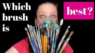 Mixed Media Art for Beginners: ALL ABOUT PAINT BRUSHES!