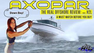 AXOPAR 37 XC 1st TRUE Offshore Full Review - How does Axopar handle rough seas?! by Howe2Live 2022