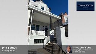 Sale: 3 Beds - 1 Bath - 1260 sq ft - Philadelphia - PA [$185,000] MLS #: PAPH2407224