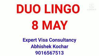 8 May - Live Speaking - Duo Lingo @expertvisaconsultancy2097