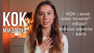 РІК НА КОК  МІЙ ДОСВІД | побочки, акне, чесний відгук | протизаплідні