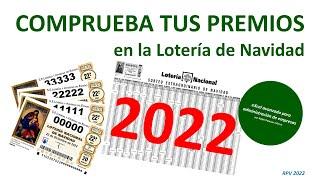 Comprueba tus resultados en la Lotería de Navidad de 2022 (España)