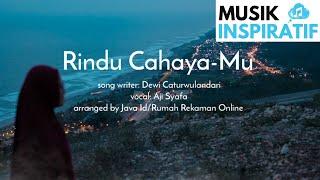 AJI SYAFA - RINDU CAHAYA_MU ( Official Lyric Video )