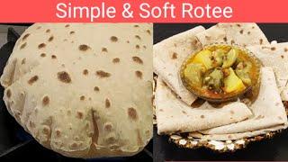 How to make Rotee.(simple Rotee Recipe).phulka Rotee Recipe.#youtubeshorts  #shortvideo #phulkaroti