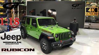 1:18 Jeep Wrangler Rubicon By GT Spirit Miniature Diecast UAE model | FASHION CLUB LLC, Dubai