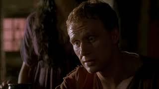 HBO Rome: Caesar meets with Lucius Vorenus and asks for his help. Your wife is very beautiful