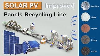 Solar Panel (PV Modules) Recycling Plant - (NEW)
