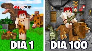 SOBREVIVI 100 DIAS NA ERA DA PEDRA - PRIMALCRAFT O FILME