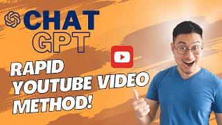 How To Use Chat GPT To Make Youtube Videos - Step by Step!