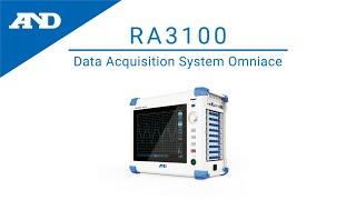 [Japanese] Introduction of industrial measurement equipment from A&D | The Omniace RA3100