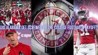 The Monty Show LIVE: Did Alabama Football Get Screwed By The College Football Playoff?