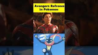 Pokemon main Avengers ka Refrence #Pokemon #Shorts