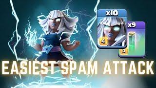 Electro Titans are the EASIEST SPAM ATTACK | Clash of Clans