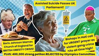 Assisted Dying Bill Passes Parliament, Boris Johnson blames Church of England for British Obesity!