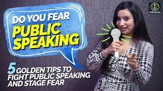 5 Public Speaking Tips To Overcome Stage Fear Speak Confidently & Reduce Nervousness | Skillopedia