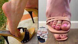 PRETTY HIGH HEEL SHOES SANDALS PUMPS SLIPPERS FOR WOMEN FOOTWEAR FASHION DESIGNER