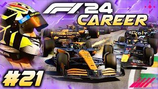 F1 24 CAREER MODE: AI Dirty Driving! Things Get HEATED!