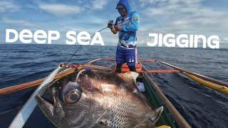 DEEP SEA JIGGING || (Pomfret Fish) | Bohol, Philippines | #BoyPasolTV