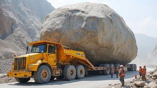 Extreme Dangerous Transport Skill Operations Oversize Truck, Biggest Heavy Equipment Machines