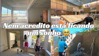 COMO ESTA FICANDO LINDO TRANSFORMANDO NOSSA CASA MUITAS NOVIDADES ACONTECENDO POR AQUI!