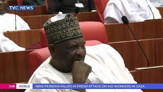 WATCH: Senator Ningi Leaves Senate Chamber After Three Months Suspension