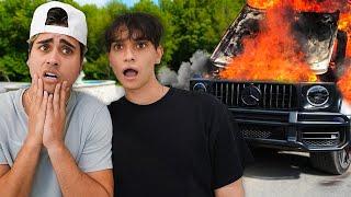 Our Brother’s Car EXPLODED!