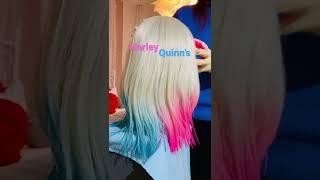 Wigstyling for Harley Quinn