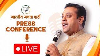 LIVE: BJP National Spokesperson Dr. Sambit Patra addresses press conference at BJP HQ, New Delhi.