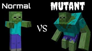 All Mutant Mobs Of Minecraft | Harman Op Gaming |