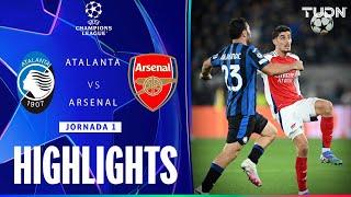 HIGHLIGHTS - Atalanta vs Arsenal | UEFA Champions League 2024 | TUDN