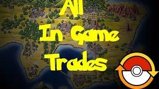 All In Game Trades (Pokemon Yellow)