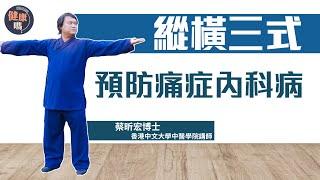 不良姿勢引發痛症 6招改善身體結構錯亂｜台灣名醫林兩傳自創功法  調整筋膜兼預防內科病 ｜中大中醫學院講師 示範縱横三式｜健康嗎@HealthCodeHK 【不藥而動】#kungfu