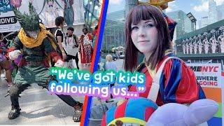 POMNI & JAX IN NYC! |  ANYC Vlog 2024 [ Day 3 ] The Amazing Digital Circus Cosplay