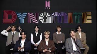 BTS (방탄소년단) 'Dynamite' ONLINE GLOBAL MEDIA DAY (+ENG)