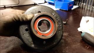 How To - Changing wheel bearings on a trailer