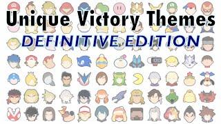What If Each Fighter Had Their Own Victory Theme? [Definitive Edition] — Super Smash Bros. Ultimate