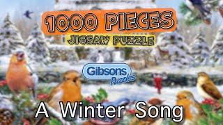 Time Lapse Puzzle A Winter Song 1000 Pieces | Gibson Puzzles