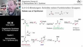 Vorlesung Organische Chemie III - Woche 4