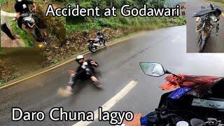 Accident vayo Godawari ma @sagarlamavlogs917