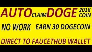 New Auto Working Doge Coin Faucet