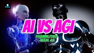 AI vs AGI The Ultimate Showdown of Artificial Minds | Artificial General Intelligence #ai #tech