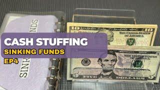 Cash Stuffing Sinking Funds EP4 | Saving up to payoff debt | Paycheck 1 Dec