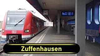 S-Bahn Station Zuffenhausen - Stuttgart  - Walkthrough 