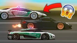 Pixel Car Racer MOD - DUBAI *SUPERCAR* Cops?! *TOO FAST*