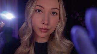 ASMR Gentle Cranial Nerve Exam For SLEEP | Low-Light, Minimal Talking, Personal Attention 