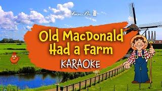 Old MacDonald Had a Farm | Karaoke with Lyrics for kids